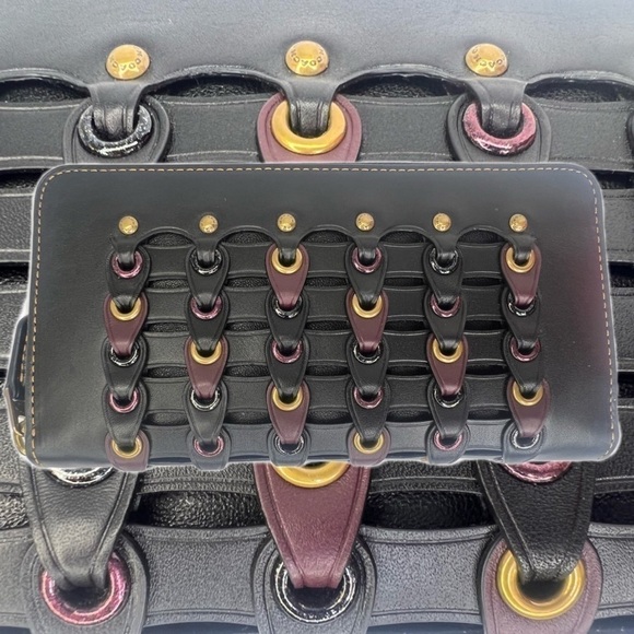 Coach Glovetanned Link 1941 Leather Wallet Rare - Picture 7 of 12